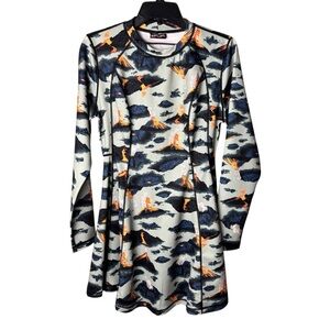 Hot Lava Long Sleeve Dress M